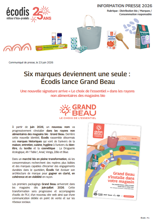 miniature CP lancement Grand Beau en rayons