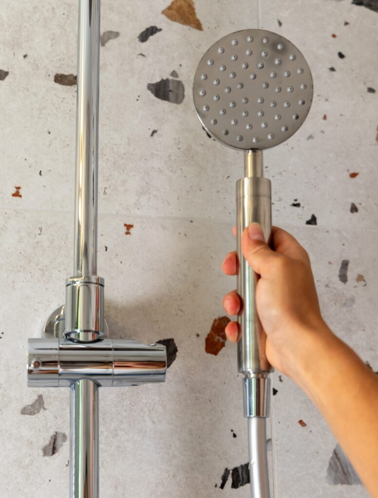 Pour filtrer l'eau de douche