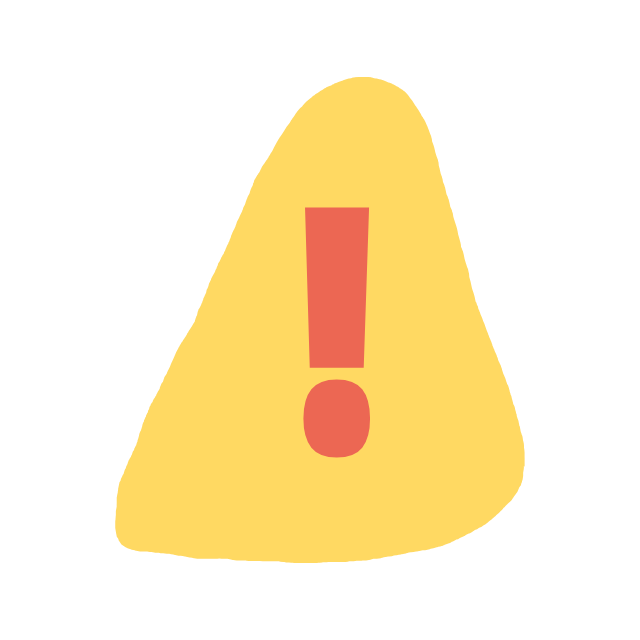Symbol de Précaution Jaune - Grand Beau