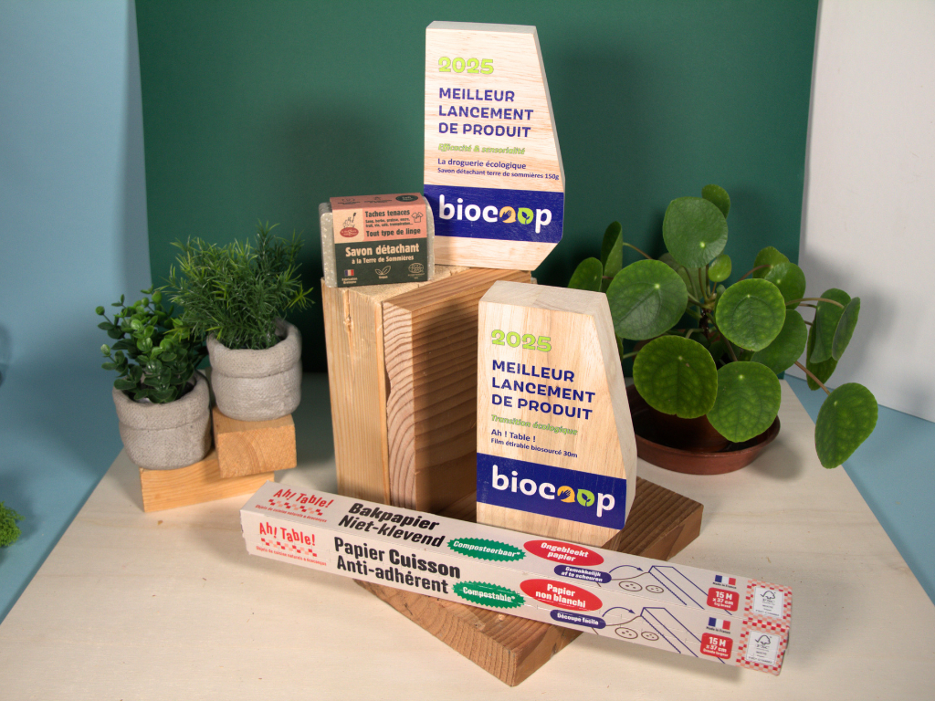 Deux prix remportés aux Trophées Biocoop 2025