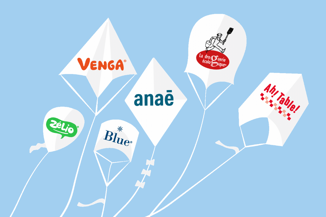 Les marques historiques La Droguerie écologique, Ah Table, Anaé, Venga, Blue et Zélio deviennent Grand Beau