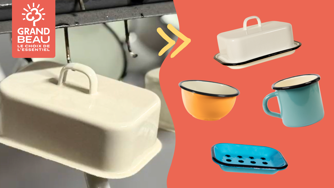 Video youtube sur comment nous fabriquons nos produits en fer émaillé