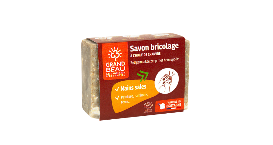 Savon bricolage à l'huile de chanvre bio - Grand Beau