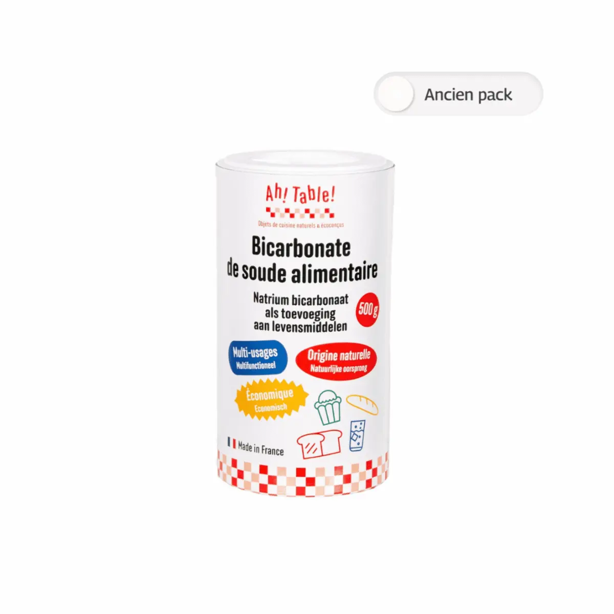 Bicarbonate de soude alimentaire