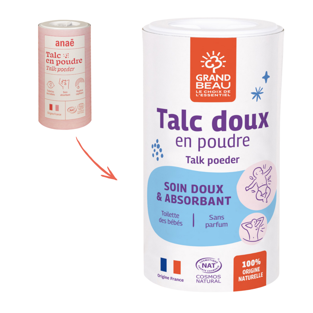 Talc en poudre