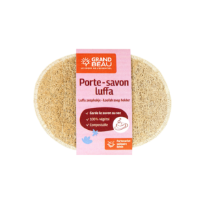 Porte-savon en luffa