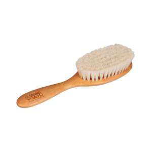 Brosse bébé en poils de chèvre