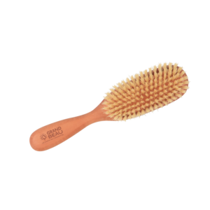 Brosse oblongue  en poirier