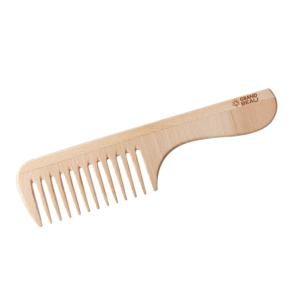 Peigne avec manche en hêtre