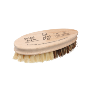 Brosse légumes en hêtre 2 duretés