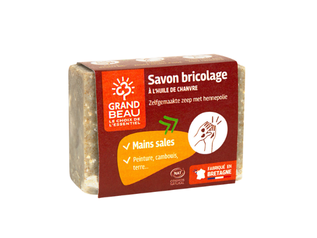 Savon bricolage à l'huile de chanvre bio - Grand Beau