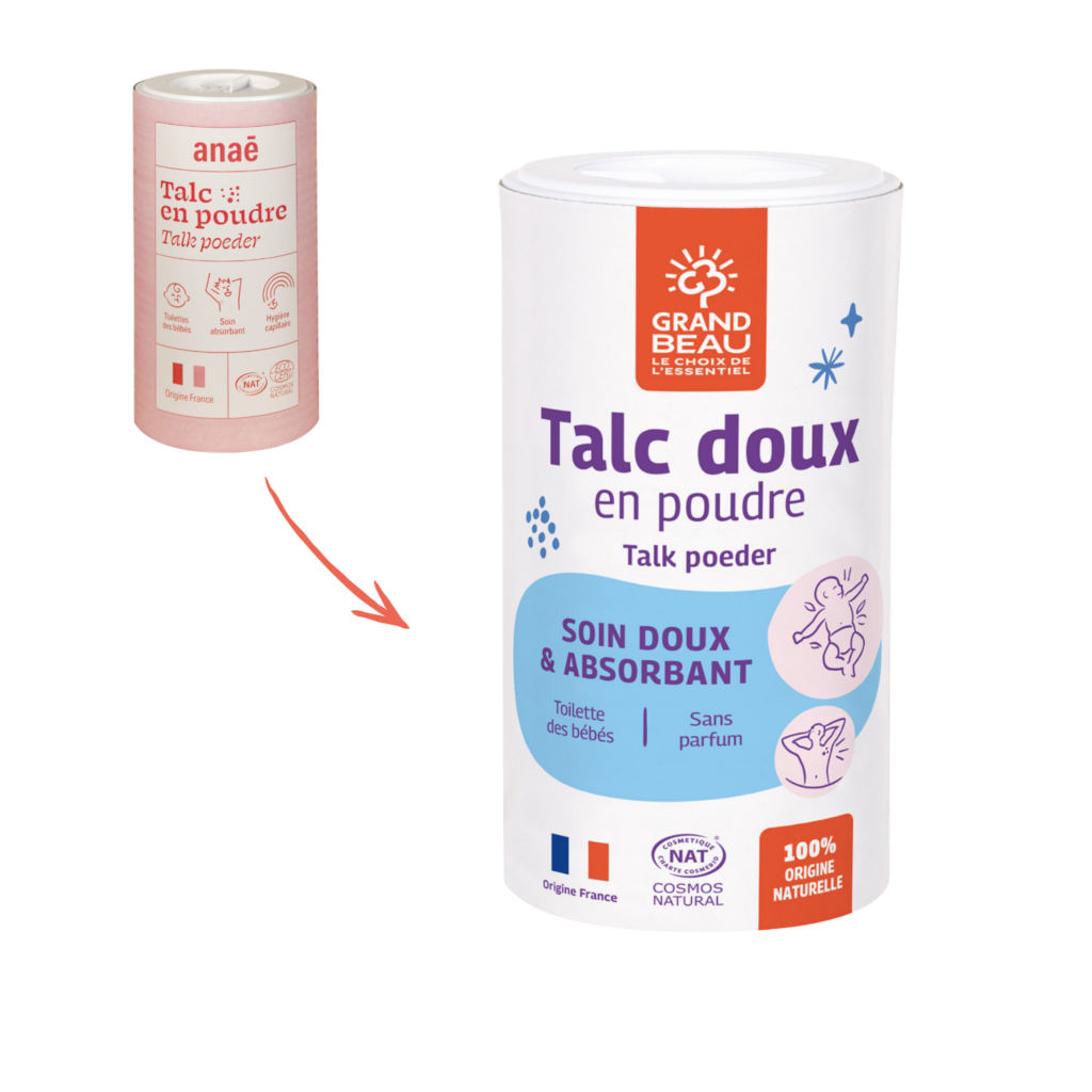 Talc en poudre