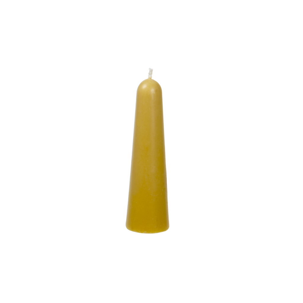 Bougie conique cire d&rsquo;abeille