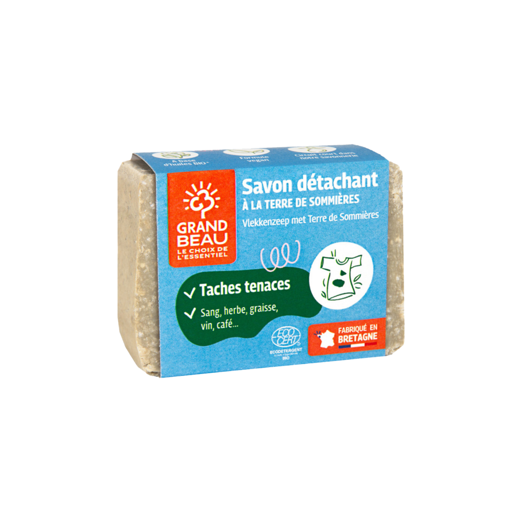 Savon détachant linge terre de Sommières