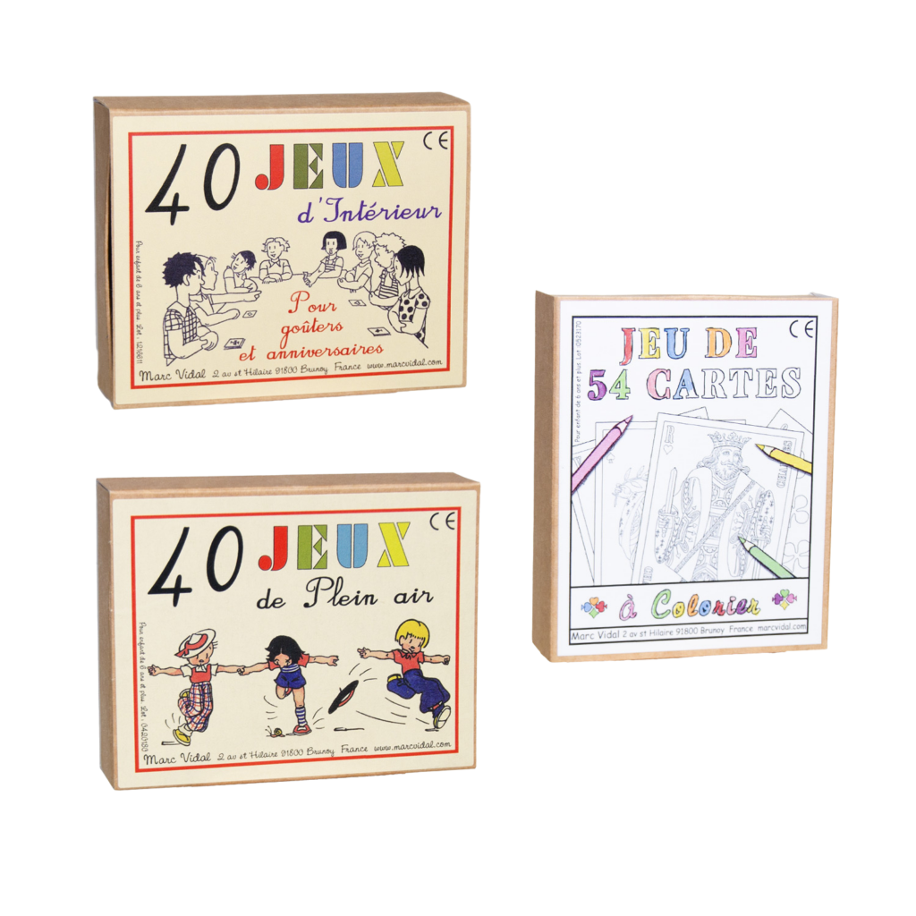 Jeux activités enfants assortis Marc Vidal®