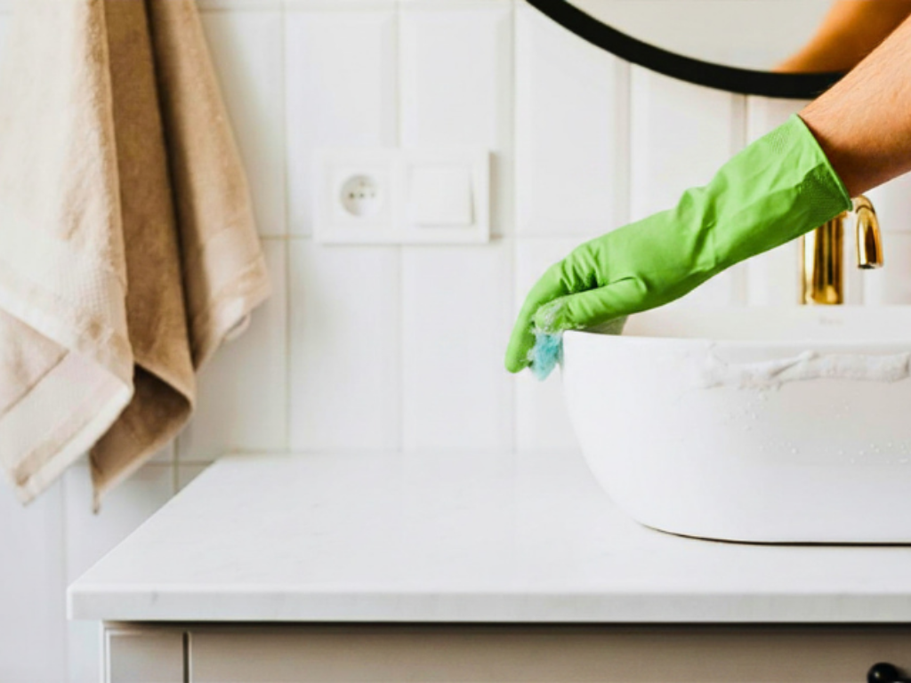 Le vinaigre d’alcool bio dans la salle de bain : nos 7 astuces