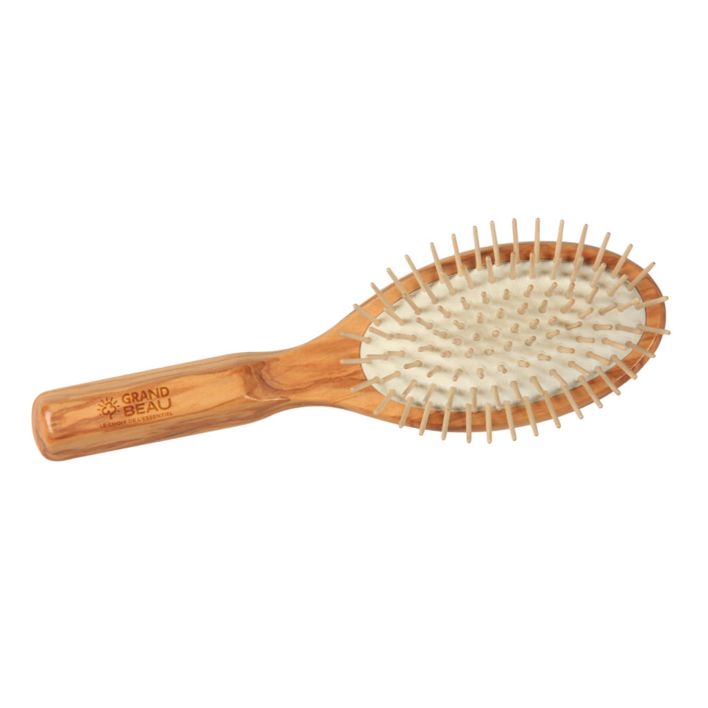 Brosse à picots en olivier