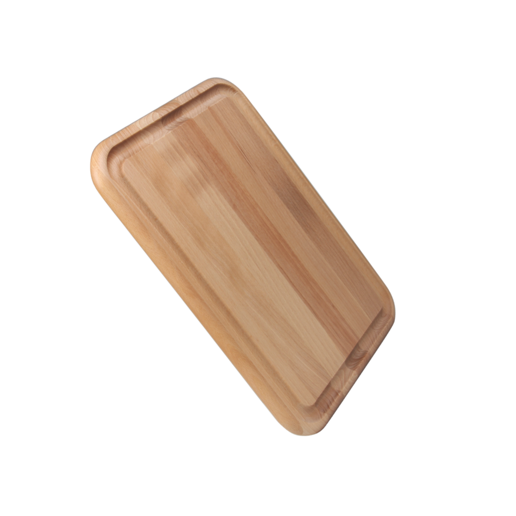 Planche de cuisine en hêtre