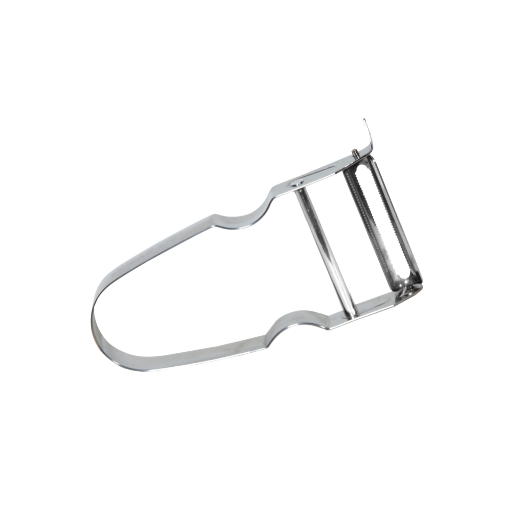 Eplucheur microdenté en inox pour peaux fines