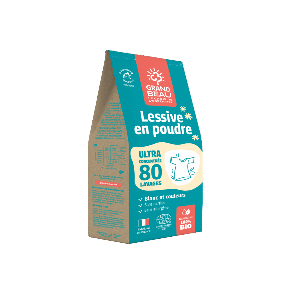 Lessive poudre ultra-concentrée