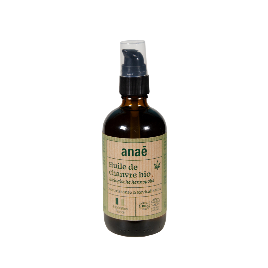 Huile cosmétique de chanvre bio