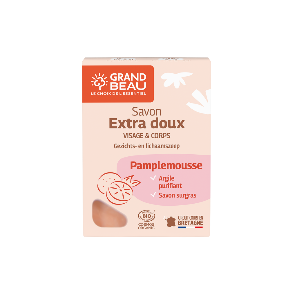 Savon pamplemousse & argile blanche